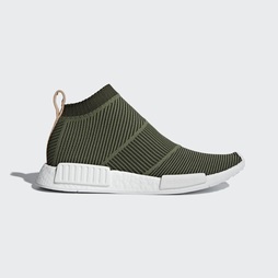 Adidas NMD_CS1 Primeknit Férfi Originals Cipő - Zöld [D64969]